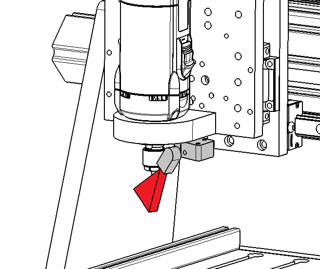 Minimalmengenschmierung  QBOT MINImill - Desktop CNC Fräse